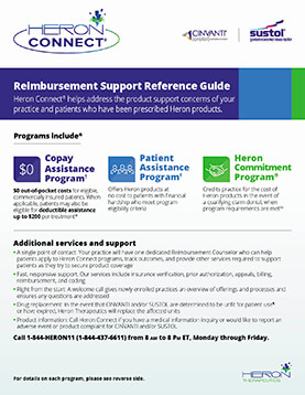 Heron Connect® Reimbursement Support Guide